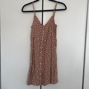 Aerie Button Front Dress